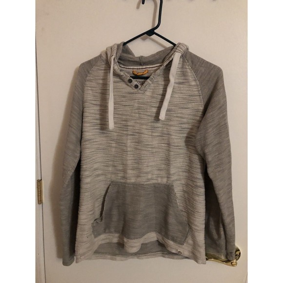 Free Planet Hoodie Pullover Heather Gray Men's Large - Picture 1 of 3